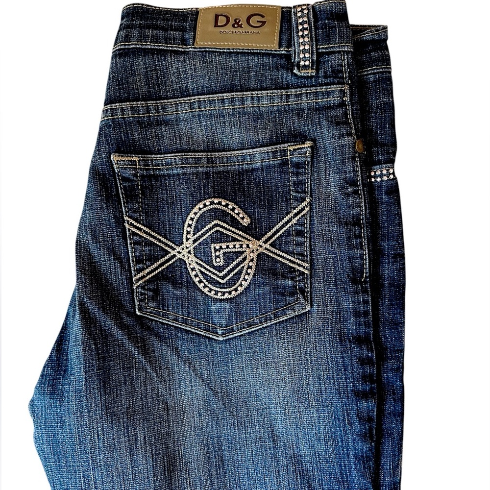 Dolce & Gabbana Studded Jeans